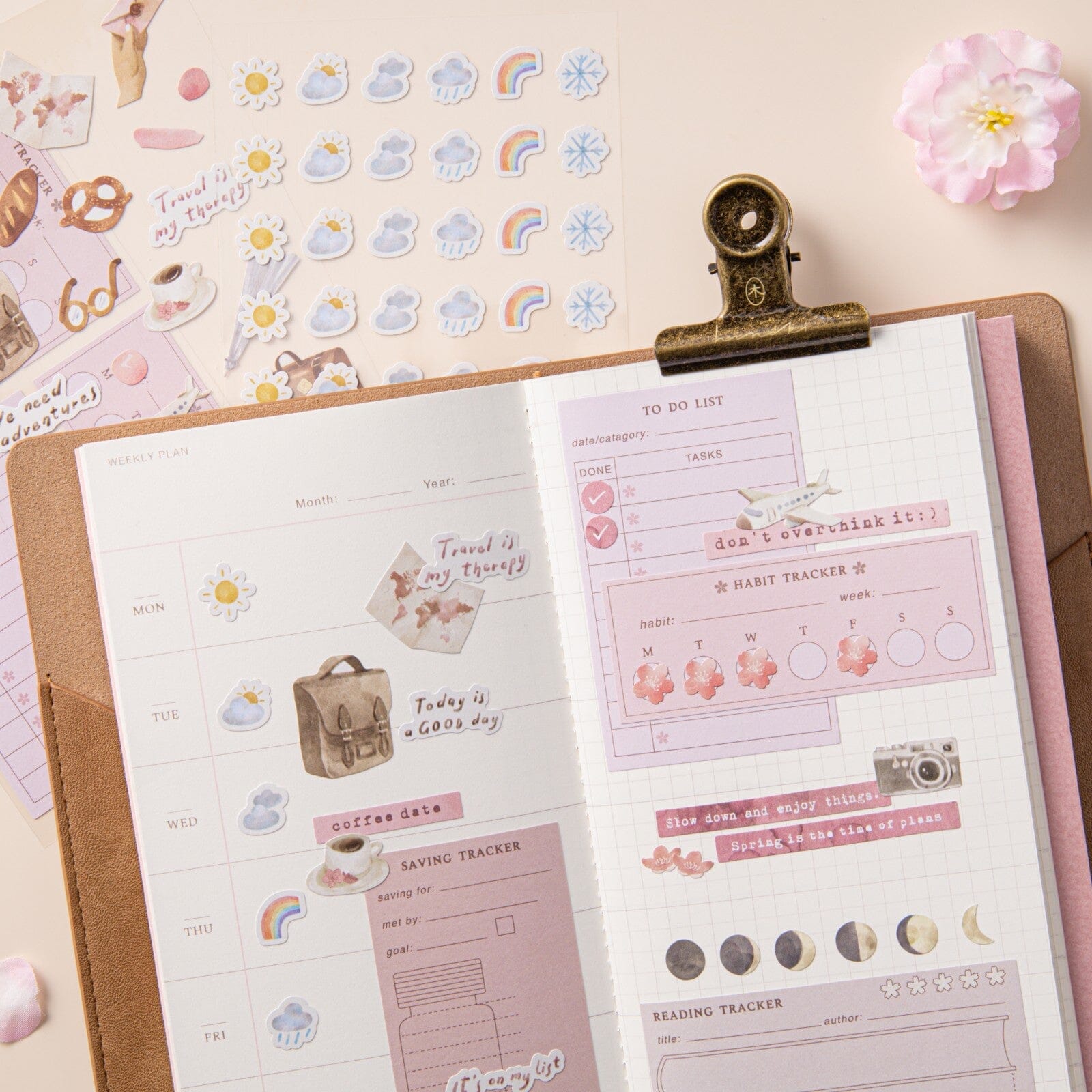 Hinoki - 'Into the Blossom' Mixed Insert + Sticker Set