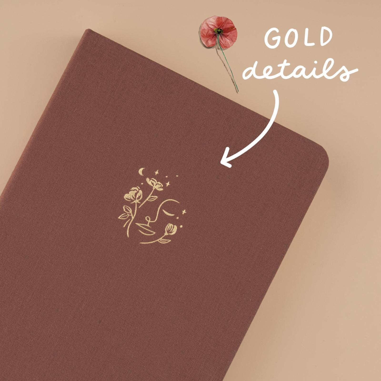 Tsuki 'Dried Flowers' Limited Edition Luxury Bullet Journal ☾