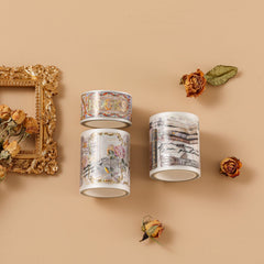 Hinoki - 'Into the Library' PET Decorative Tape