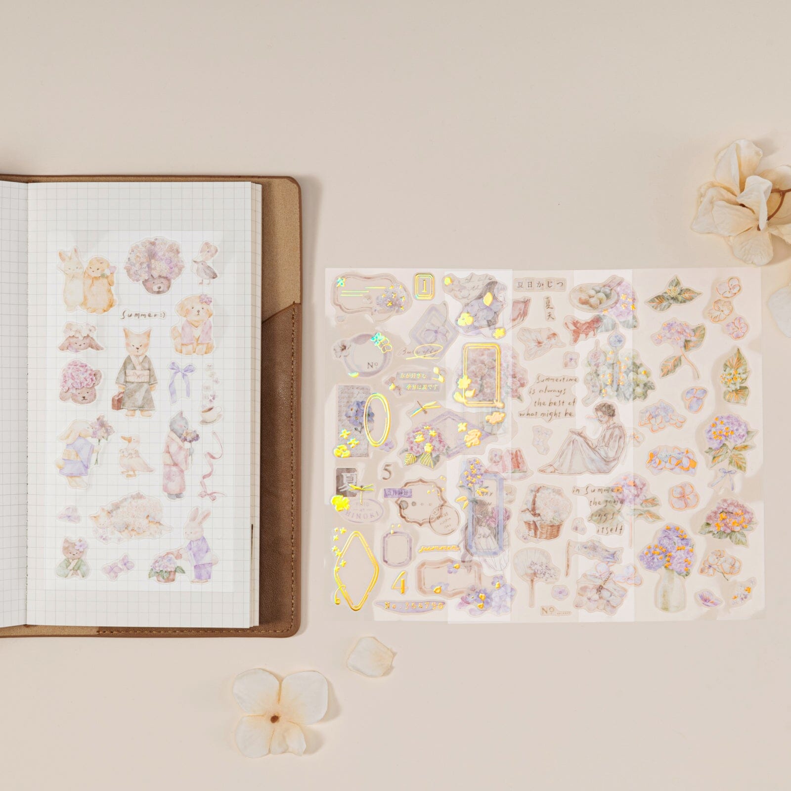 Hinoki - 'Into the Summer' Sticker Sheets