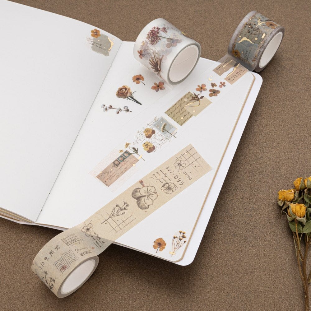 Tsuki 'Junk Journal' Washi Tape Set ☾