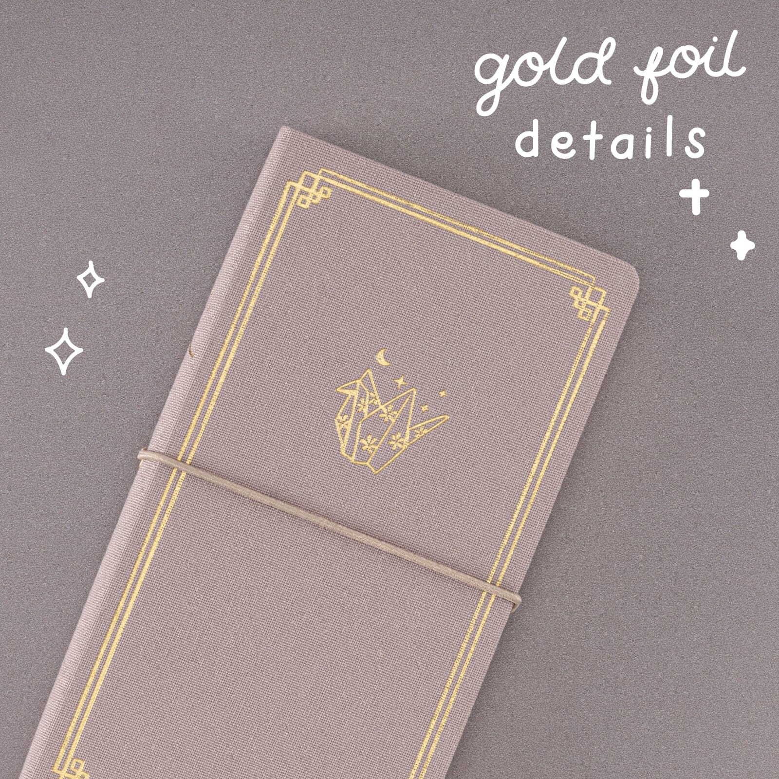 Tsuki 'Calm Origami' Travel Notebook ☾