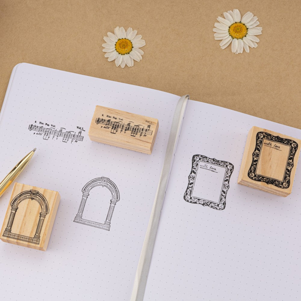 Tsuki 'Light Academia' Stamp Set ☾