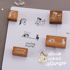 Tsuki 'Lunar Delivery' Bullet Journal Stamp Set ☾