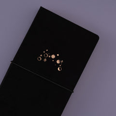 Tsuki 'Moonlit Whisper' Limited Edition Luxury Travel Notebook  ☾