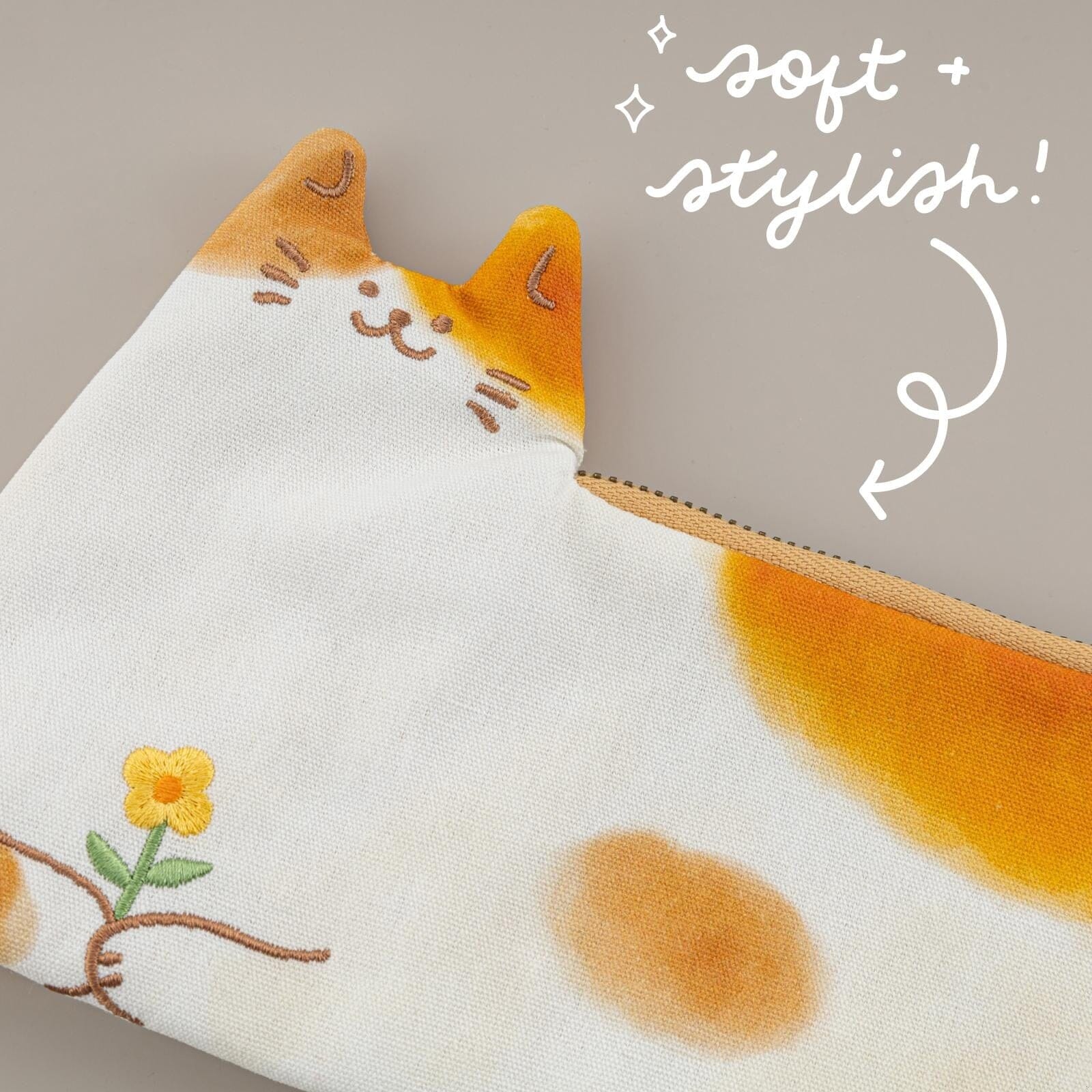 Tsuki 'Neko Days' Travel Pen Pouch ☾
