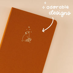 Tsuki 'Red Panda' Limited Edition A5 Bullet Journal ☾