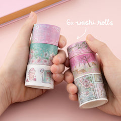 Tsuki 'Sakura Days' Washi Tape Set ☾