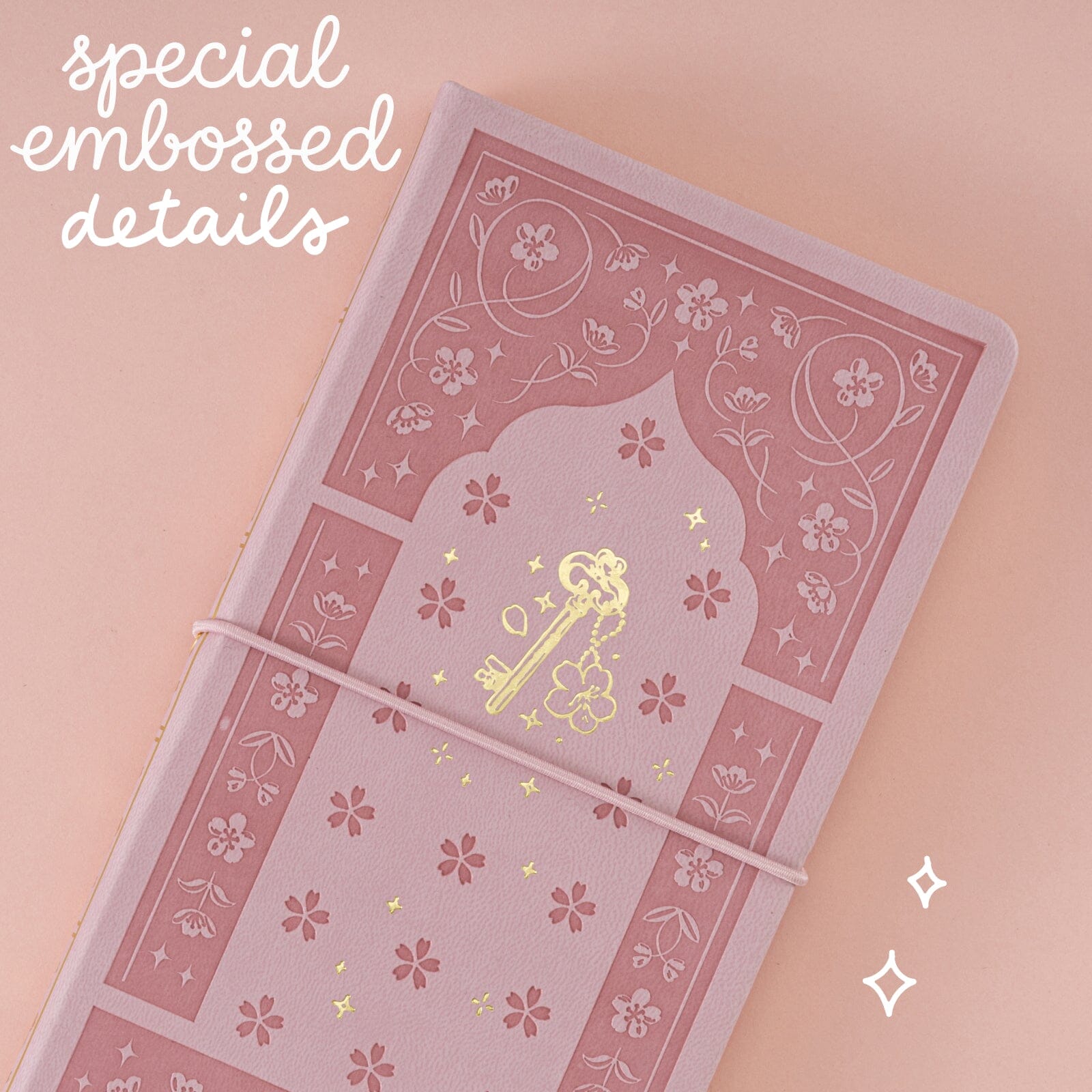 Tsuki 'Sakura Secret' Travel Notebook ☾