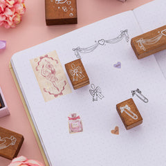 Tsuki 'Sweet Ballet' Bullet Journal Stamp Set ☾