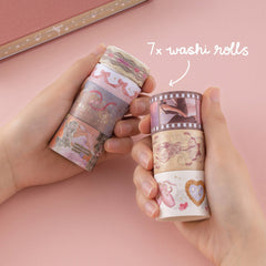 Tsuki 'Sweet Ballet' Washi Tape Set ☾