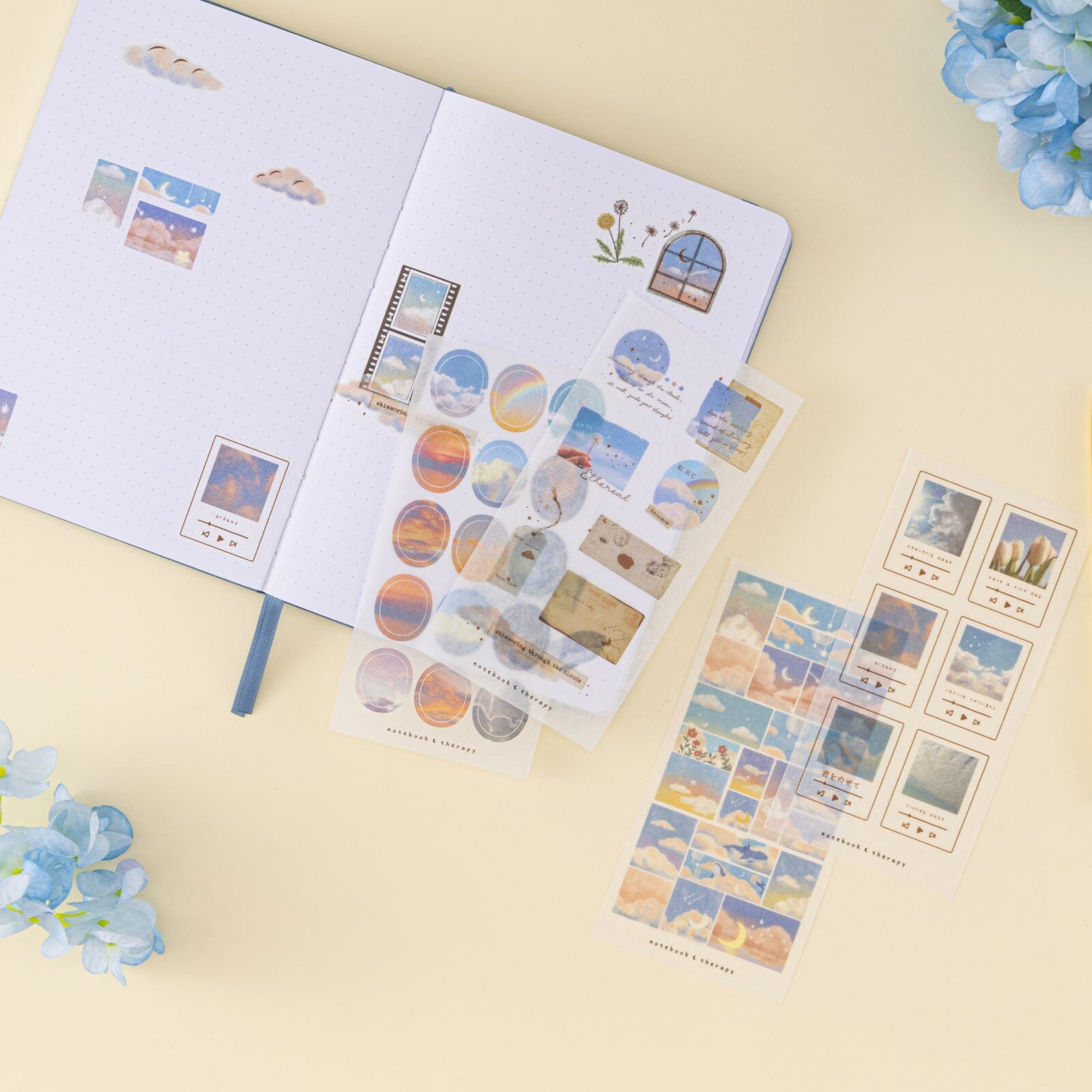 Tsuki 'Cloud Dreamland' Sticker Set ☾