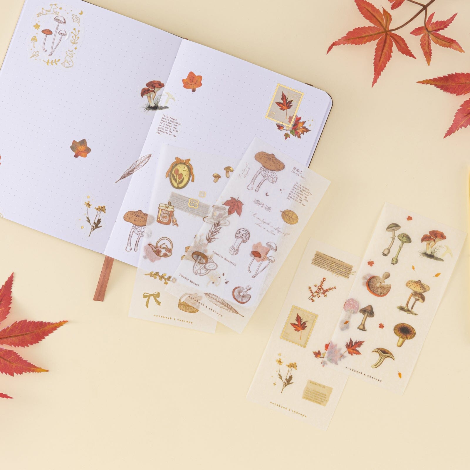 Tsuki 'Maple Dreams' Sticker Set ☾