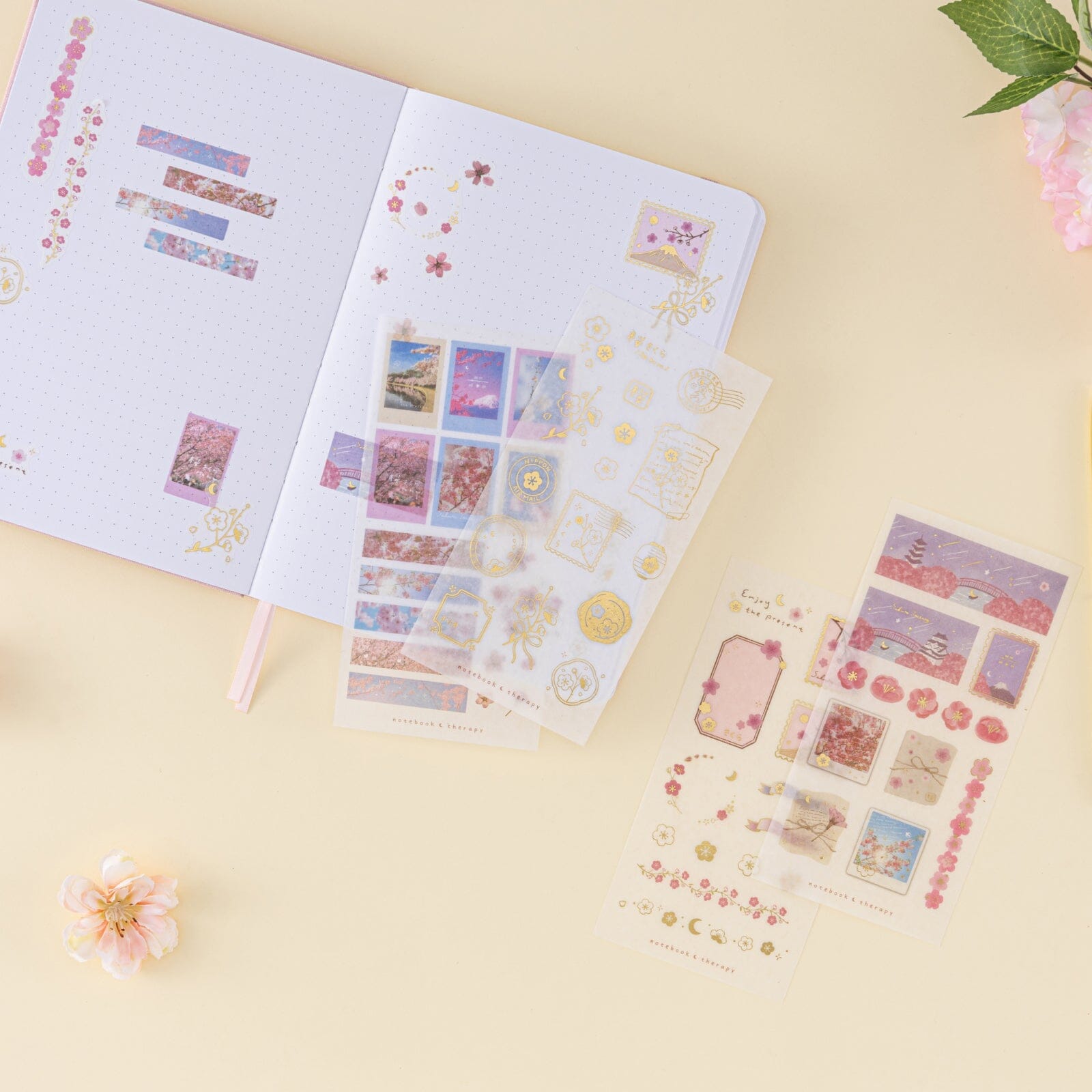 Tsuki 'Sakura Journey' Sticker Set ☾