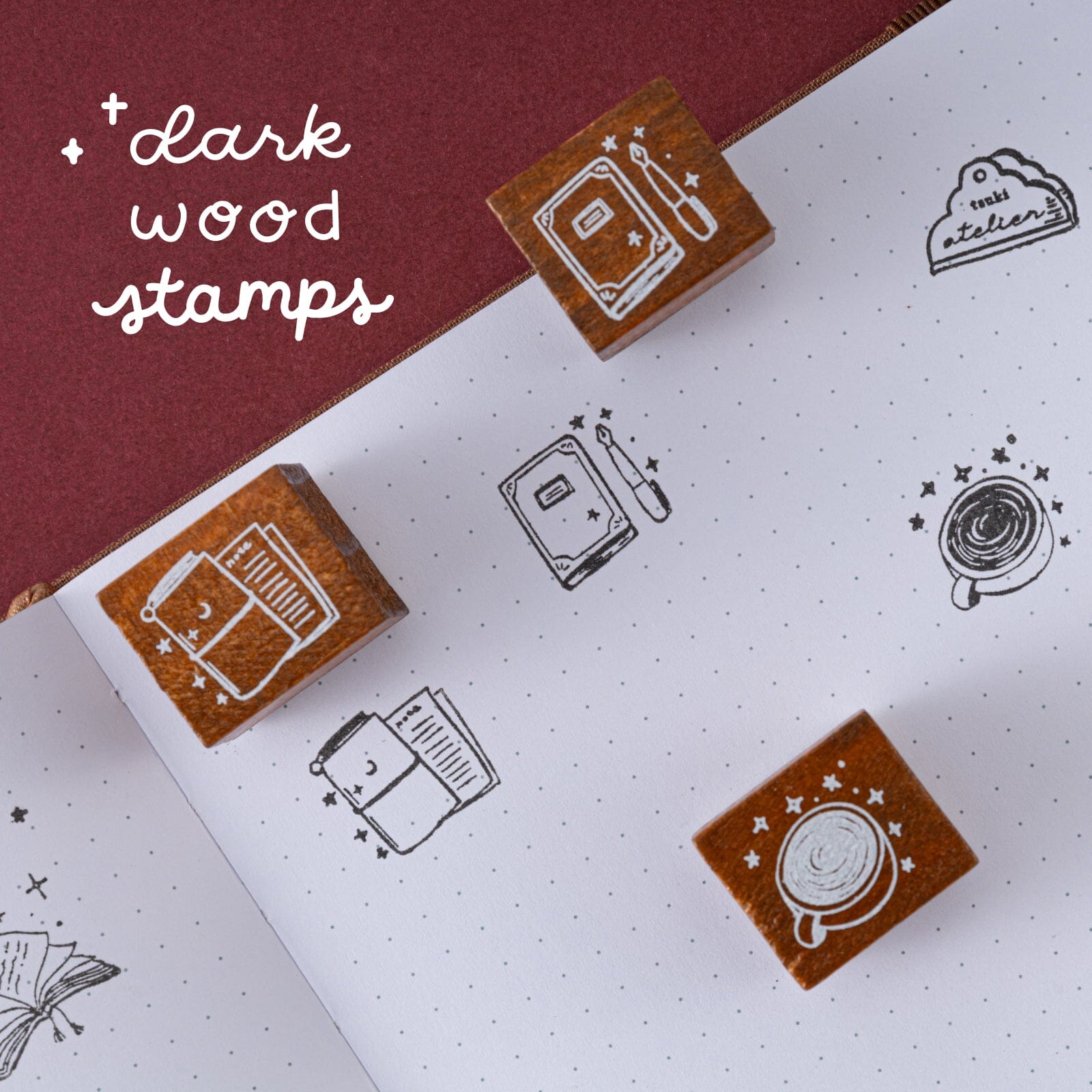 Tsuki 'Tsuki Studio' Bullet Journal Stamp Set ☾