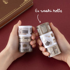 Tsuki 'Tsuki Studio' Washi Tape Set ☾