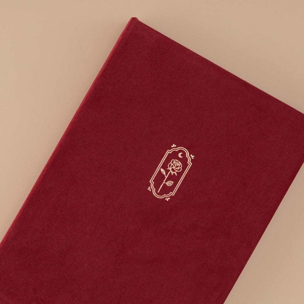 Tsuki 'Vintage Rose' Petal Red Limited Edition Bullet Journal ☾