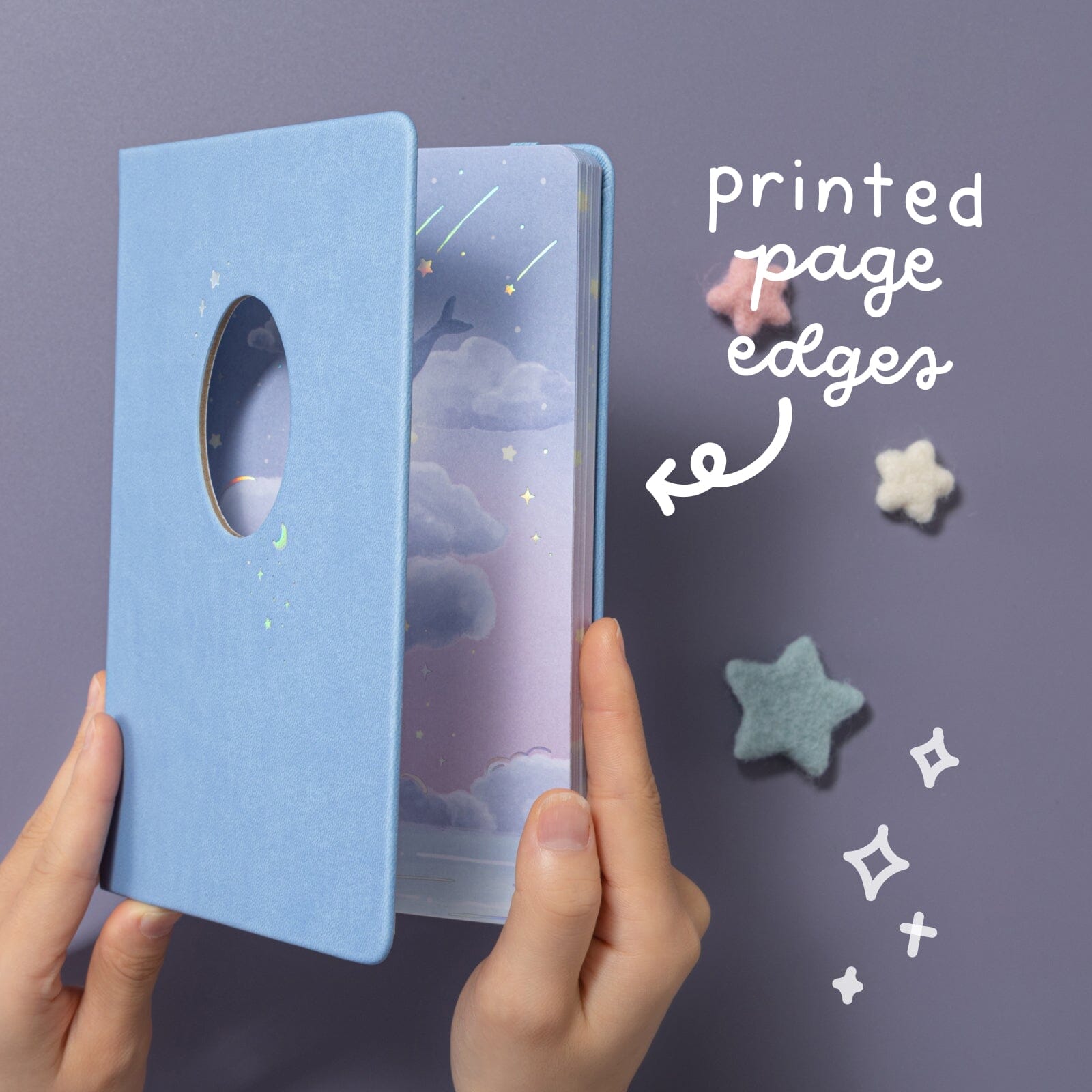 Tsuki 'Whale Dreams' Limited Edition Holographic Bullet Journal Set ☾