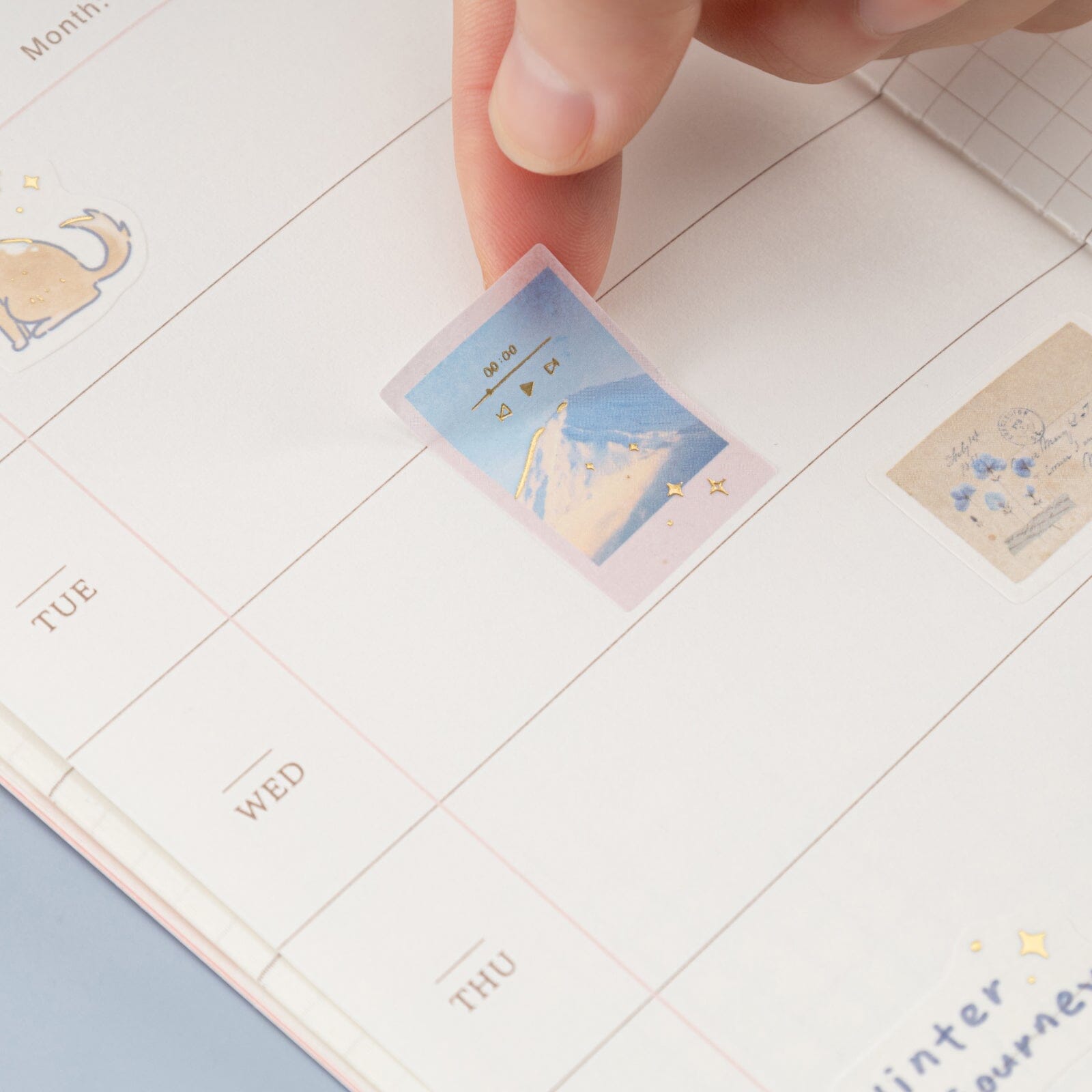 Tsuki 'Winter Journey' Sticker Set ☾