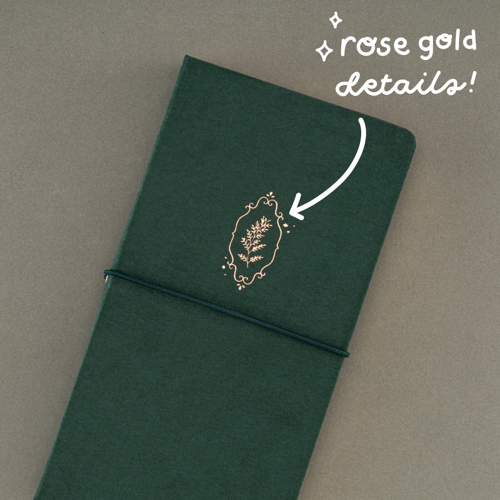 Tsuki 'Woodland Adventure' Luxury Travel Notebook ☾