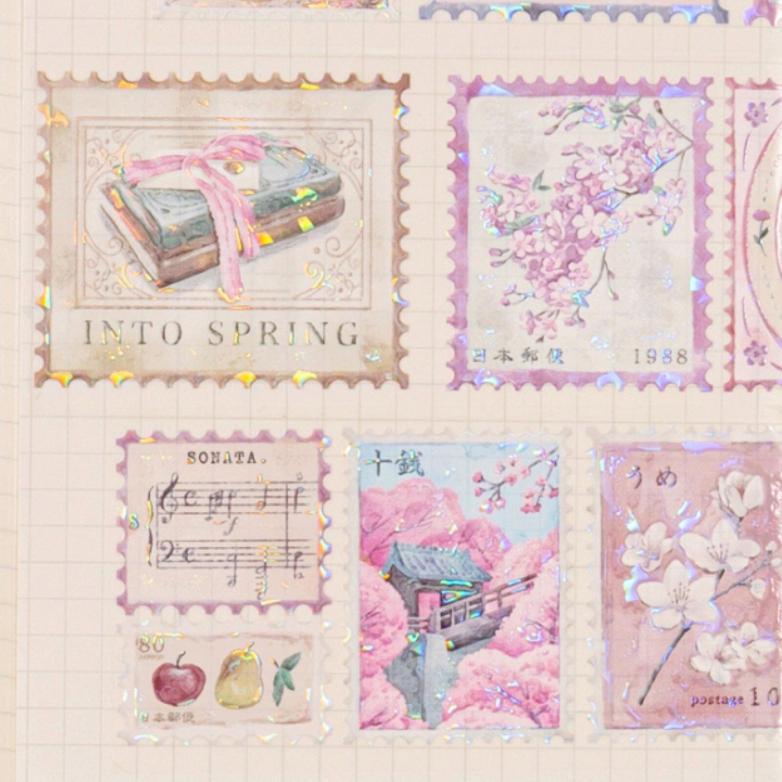 Hinoki - 'Into the Song' Decorative PET Tape Set
