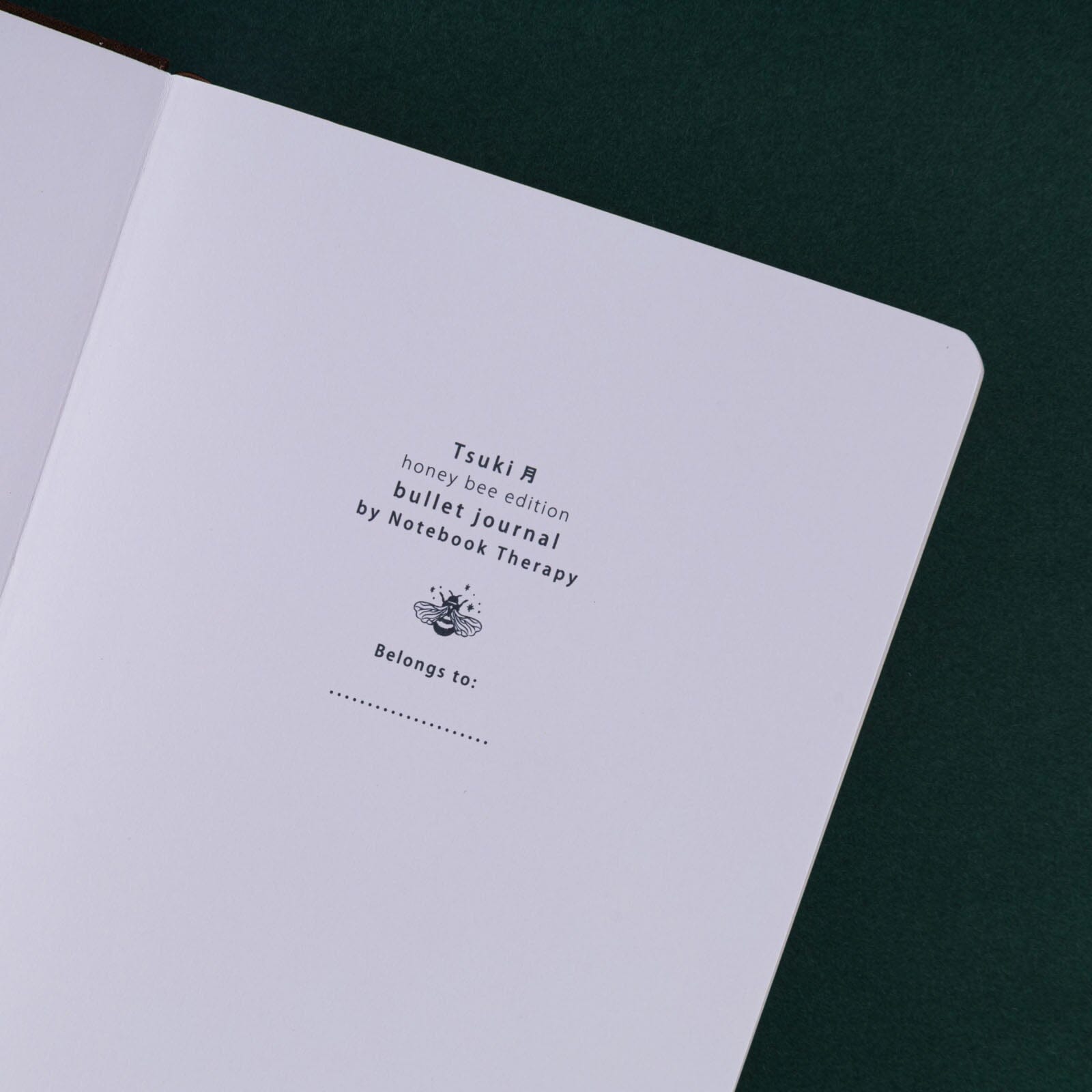 Tsuki 'Honey Bee' Limited Edition Luxury Bullet Journal ☾