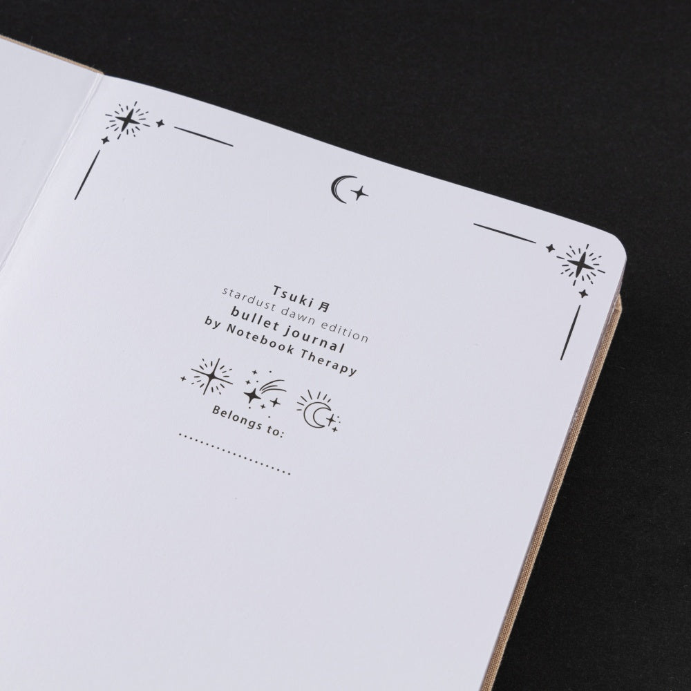 Tsuki 'Stardust Dawn' Limited Edition Bullet Journal ☾
