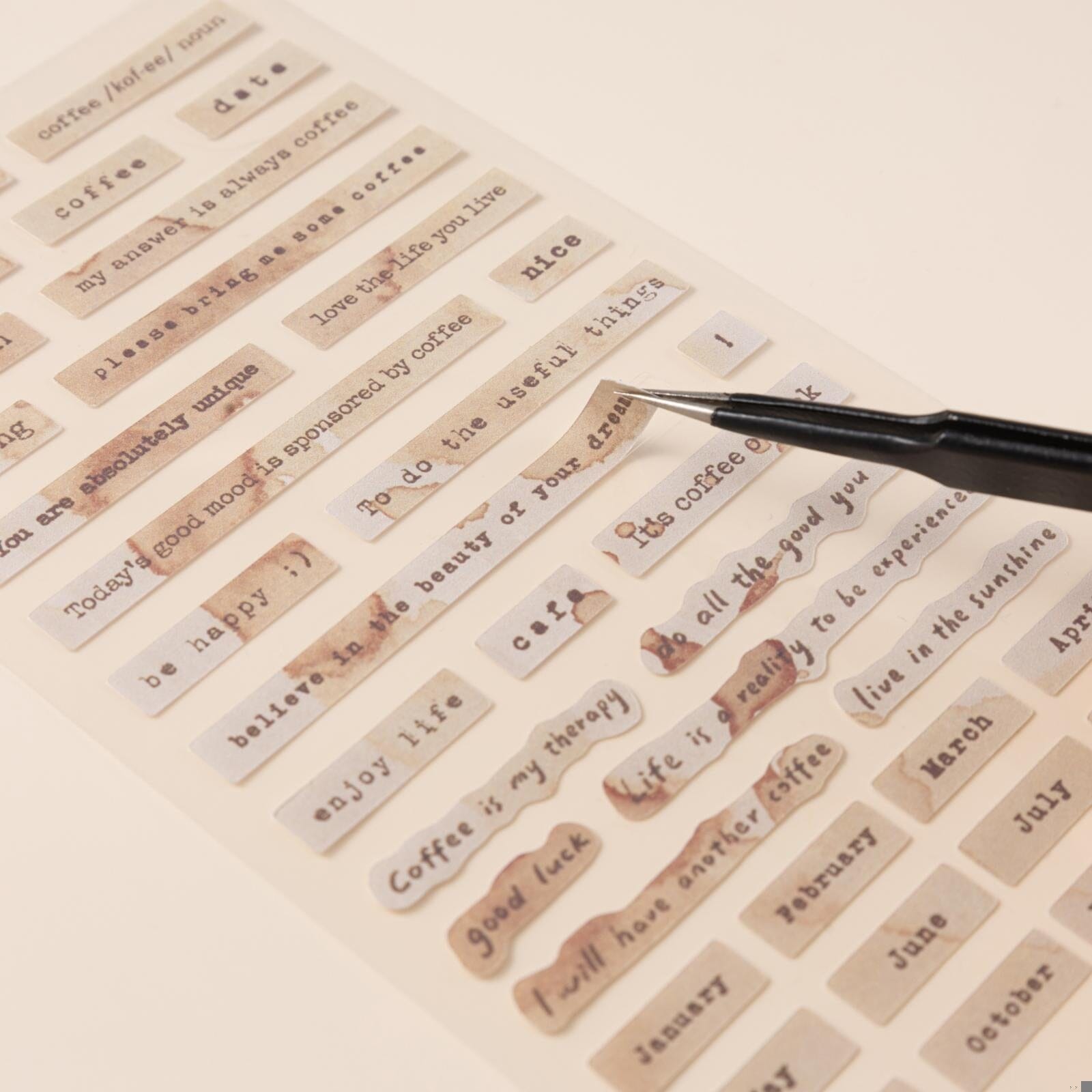 Hinoki - 'Into the Cafe' Sticker Set