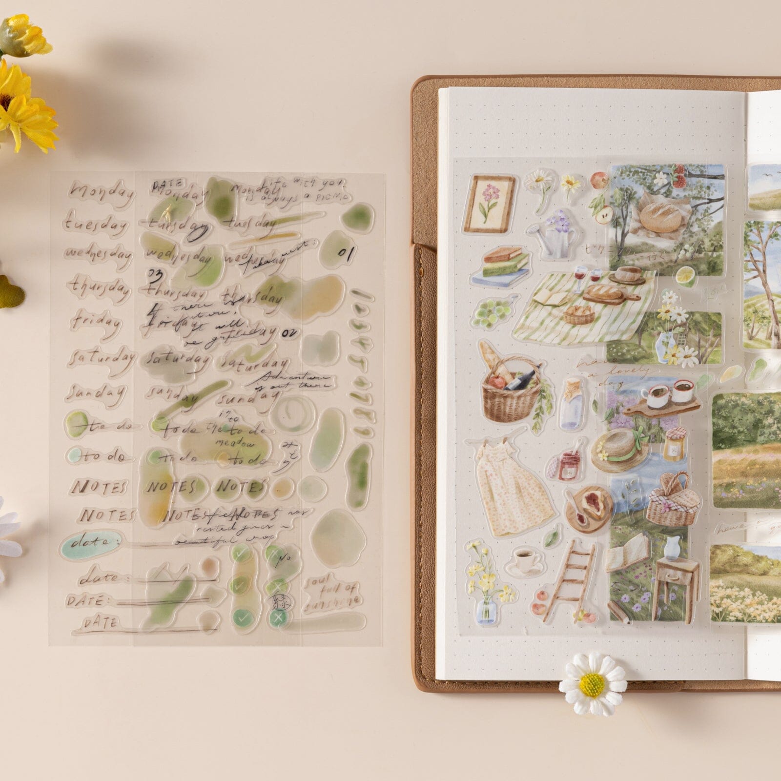 Hinoki - 'Into the Meadow' Sticker Set