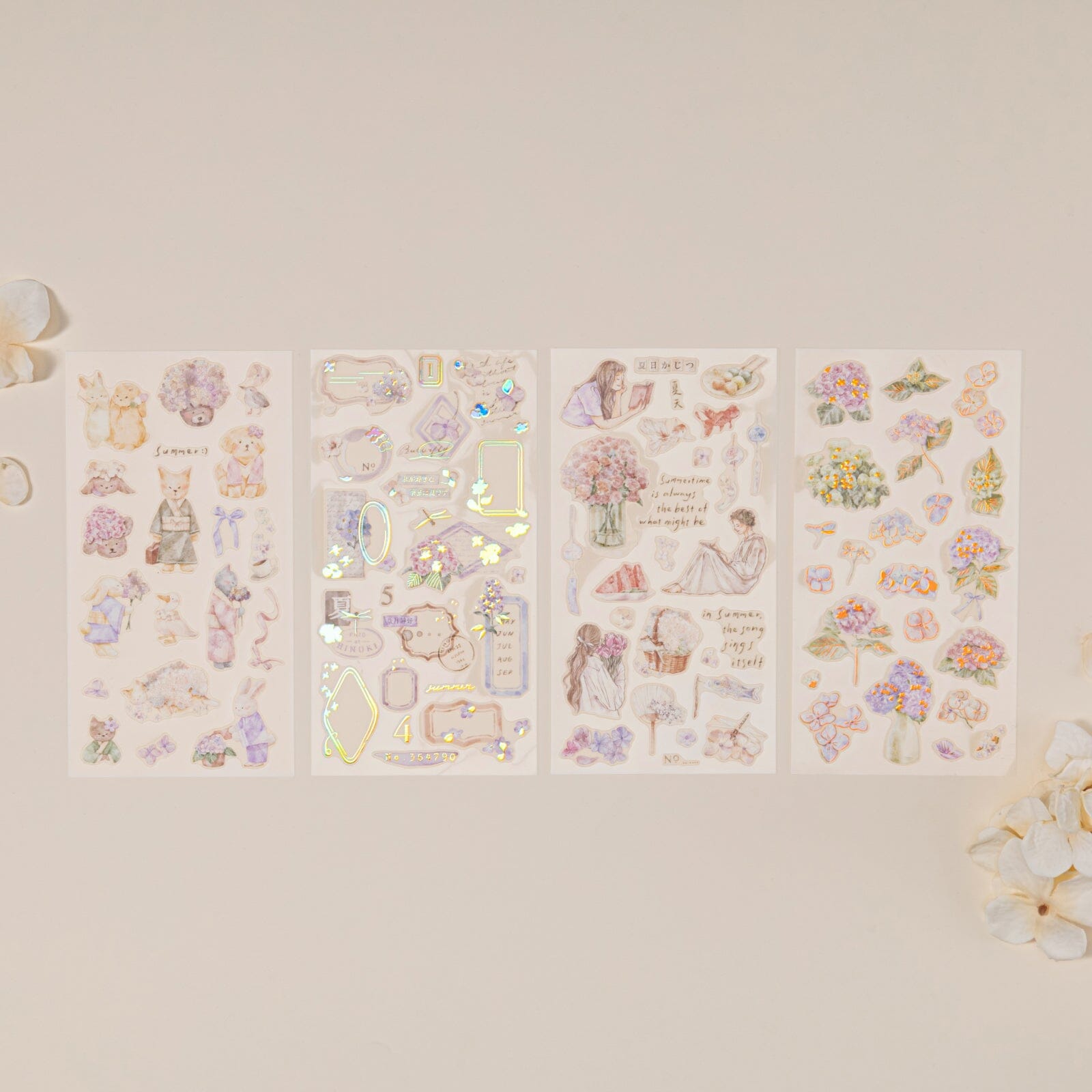 Hinoki - 'Into the Summer' Sticker Sheets
