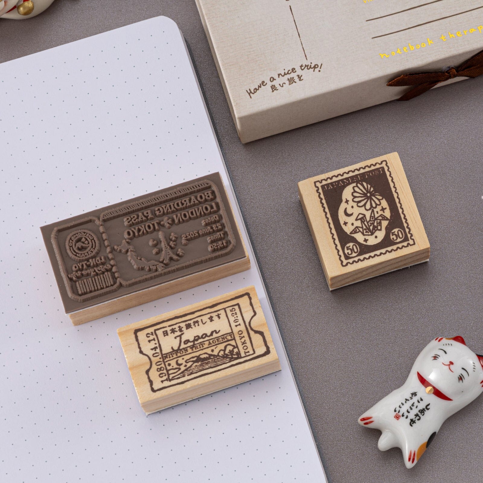 Tsuki 'Journey in Japan' Bullet Journal Stamp Set ☾