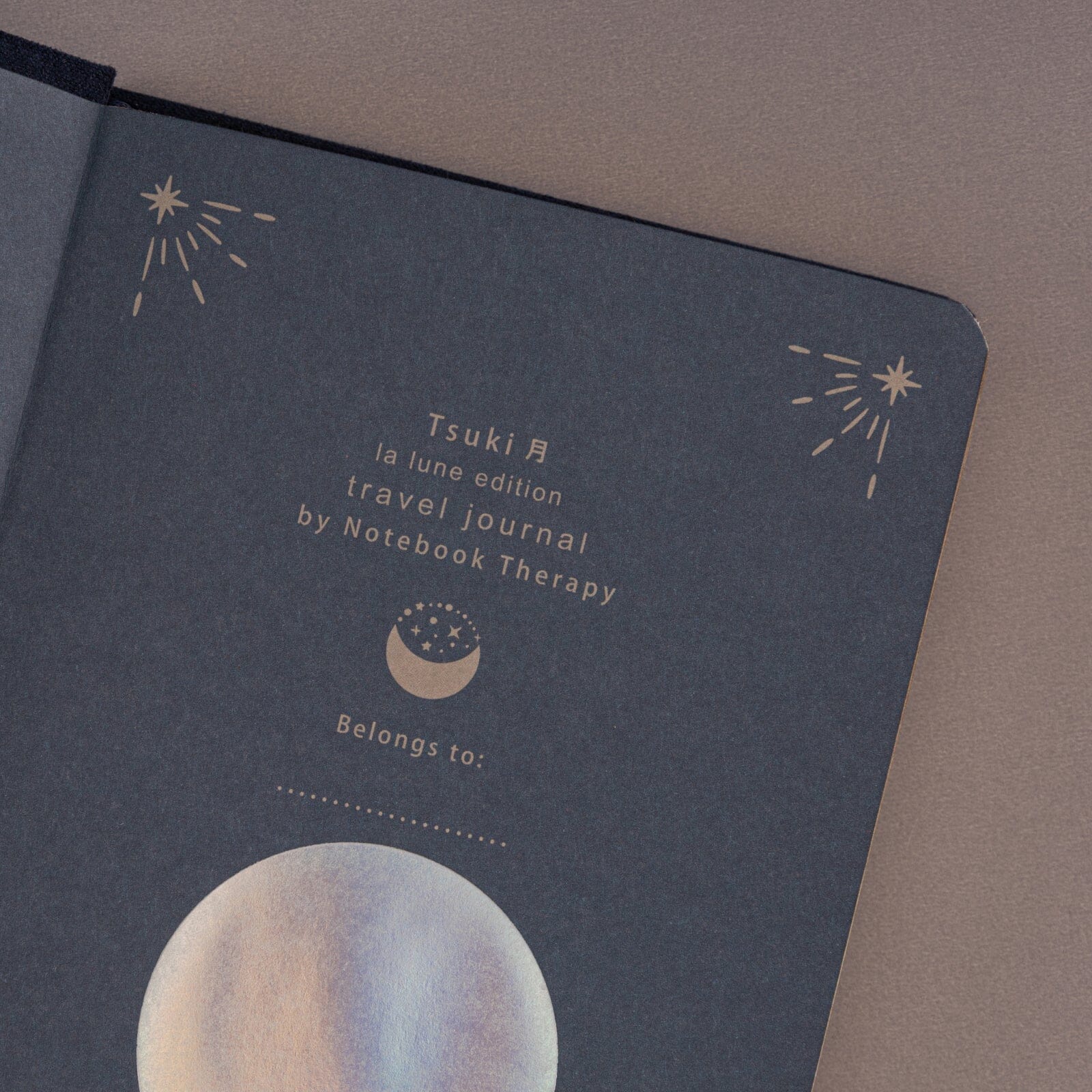 Tsuki 'La Lune' Collector's Edition Moon Planner Travel Notebook ☾