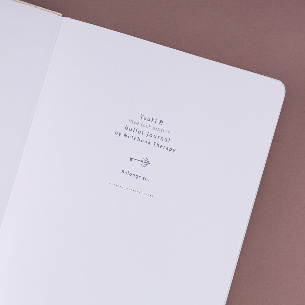 Tsuki 'Love Lock' Limited Edition Bullet Journal ☾