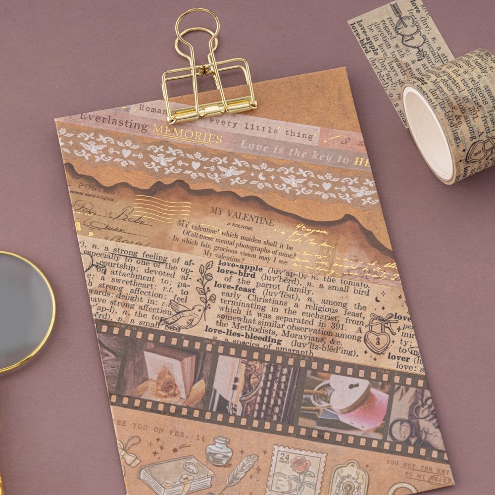 Tsuki 'Love Lock' Washi Tape Set ☾