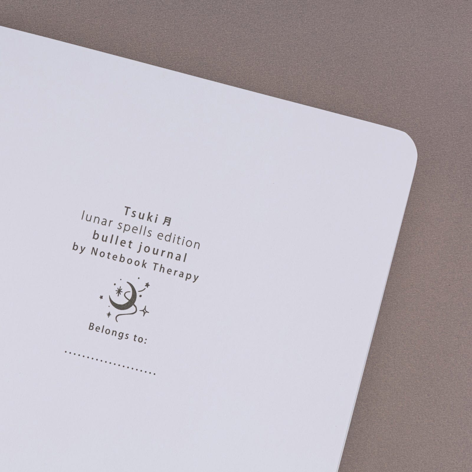 Tsuki 'Lunar Spells' Limited Edition Luxury Bullet Journal  ☾