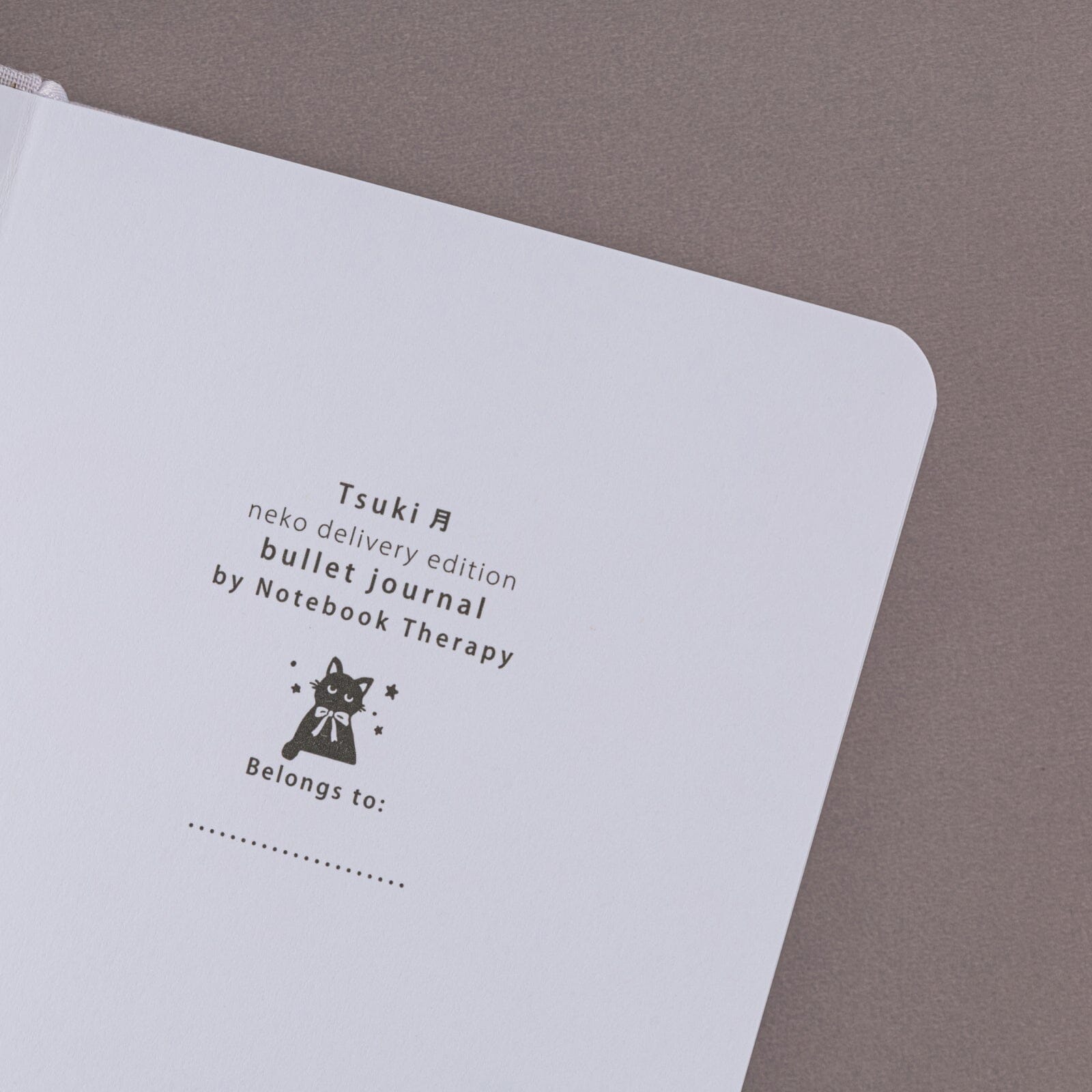 Tsuki 'Neko Delivery' A6 Travel Notebook ☾