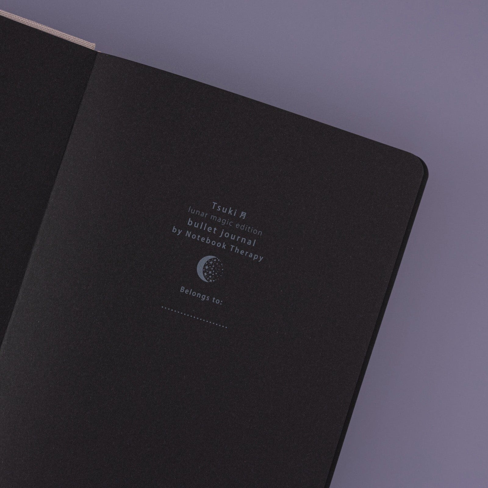 Tsuki 'Lunar Magic' Limited Edition Black Page Bullet Journal ☾