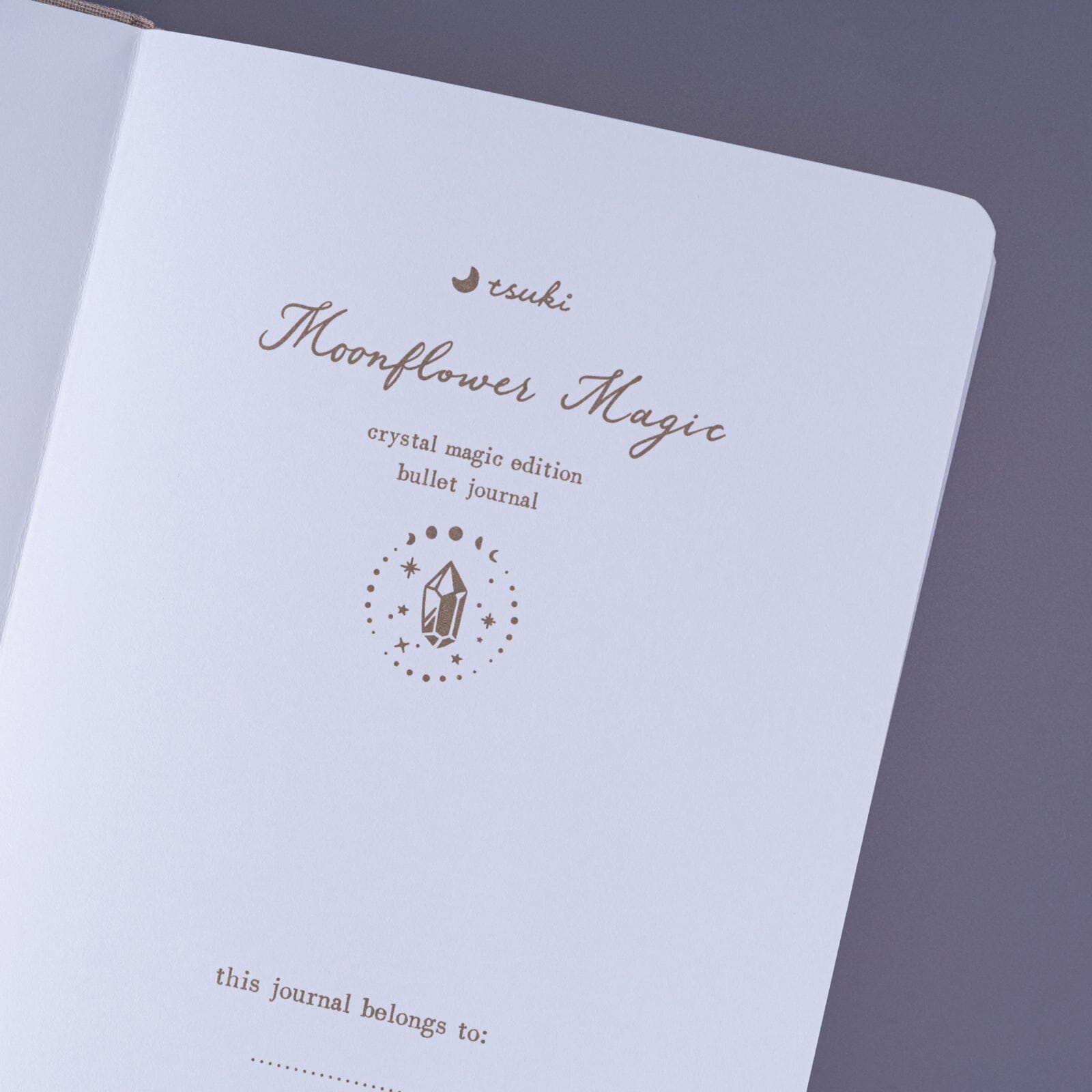 Tsuki 'Crystal Magic' Limited Edition Luxury Bullet Journal ☾