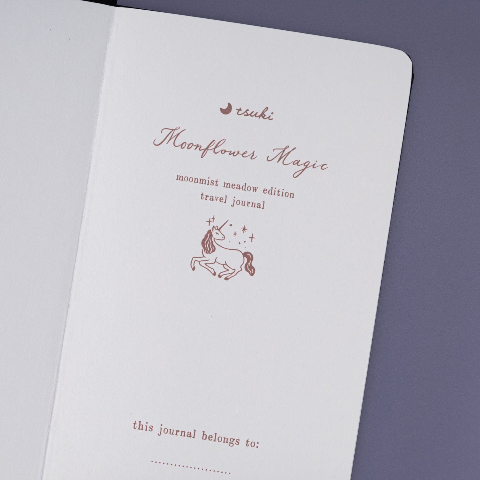 Tsuki 'Moonmist Meadow' Limited Edition Travel Notebook ☾