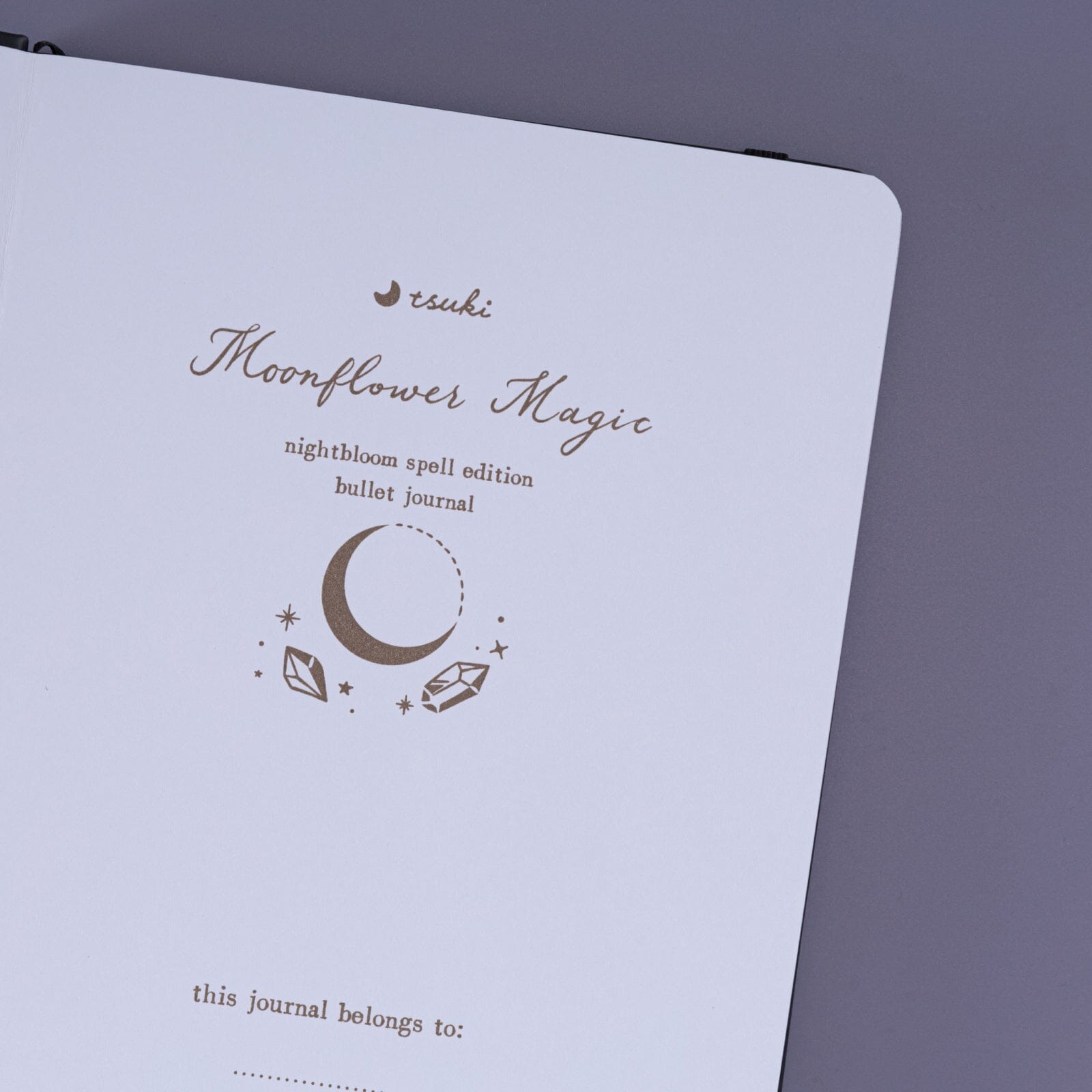 Tsuki 'Nightbloom Spell' Limited Edition Bullet Journal ☾