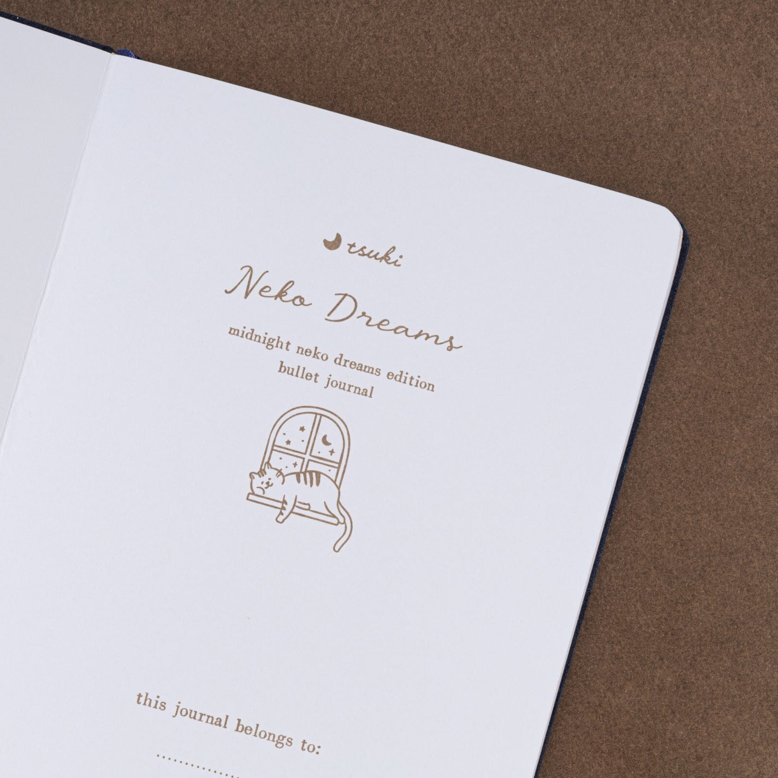 Tsuki 'Midnight Neko Dreams' Limited Edition Bullet Journal ☾
