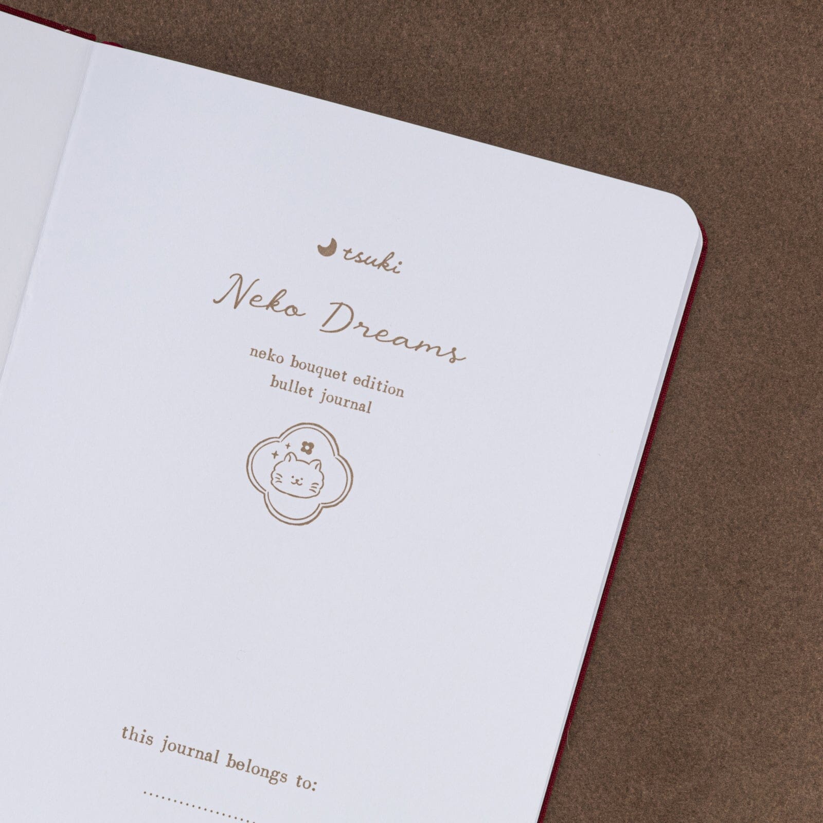 Tsuki 'Neko Bouquet' Limited Edition Bullet Journal ☾