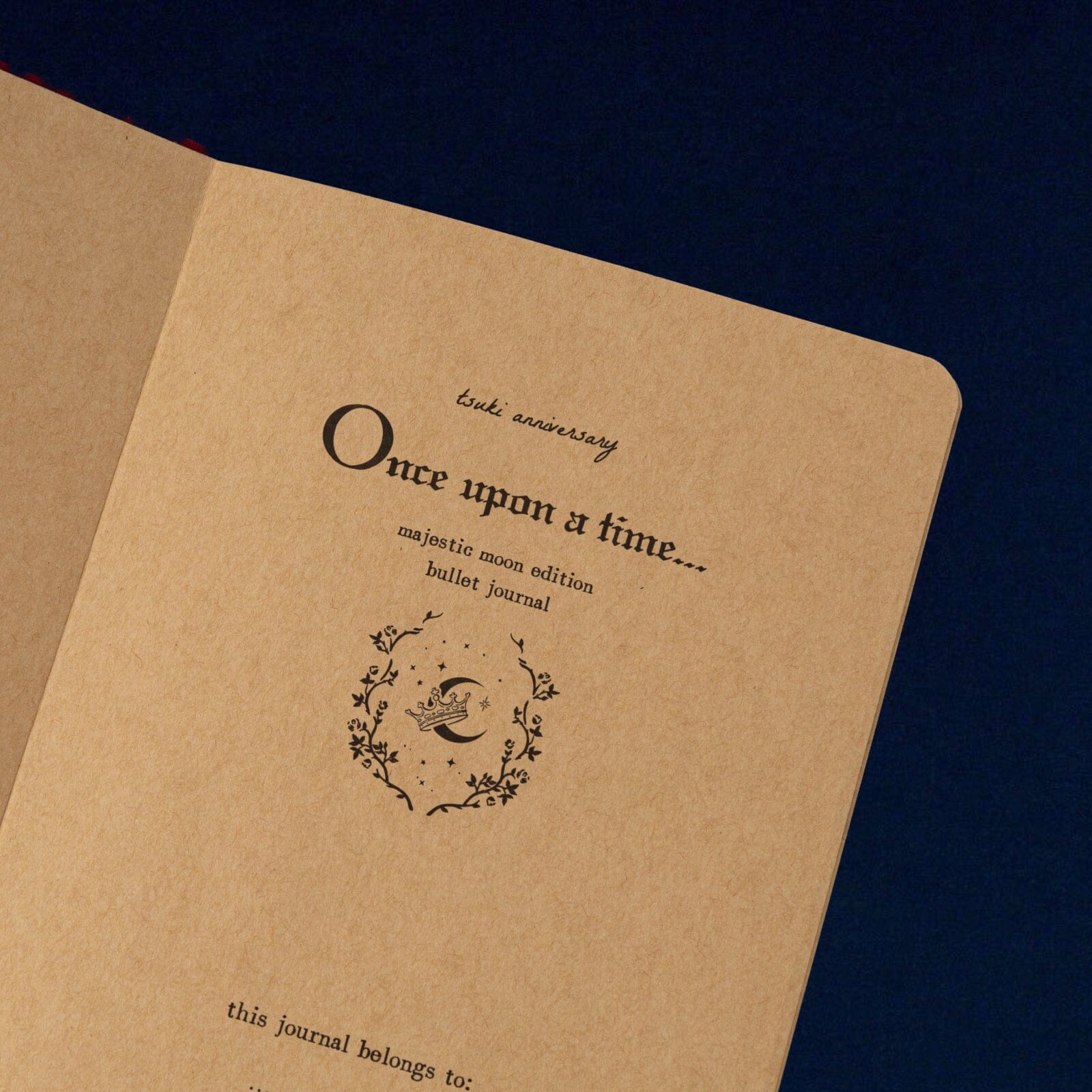 Tsuki 'Majestic Moon' Limited Edition Kraft Paper Bullet Journal in A5 ☾