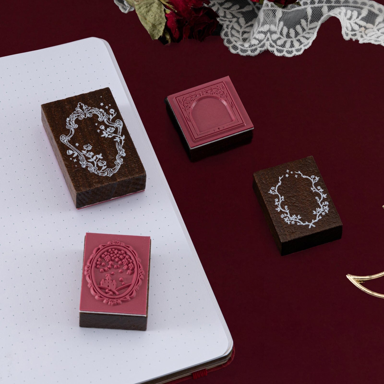 Tsuki 'Once Upon a Time' Bullet Journal Stamp Set ☾