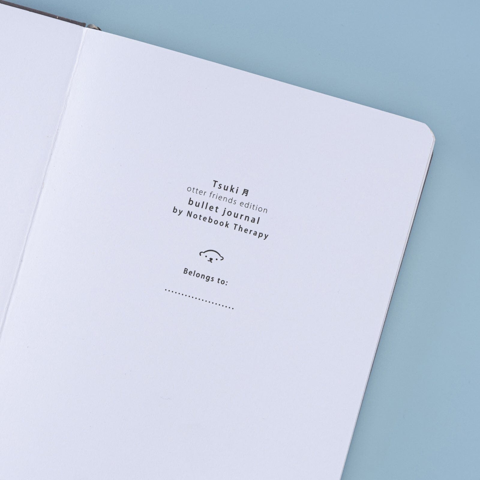 Tsuki 'Otter Friends' Limited Edition Bullet Journal ☾