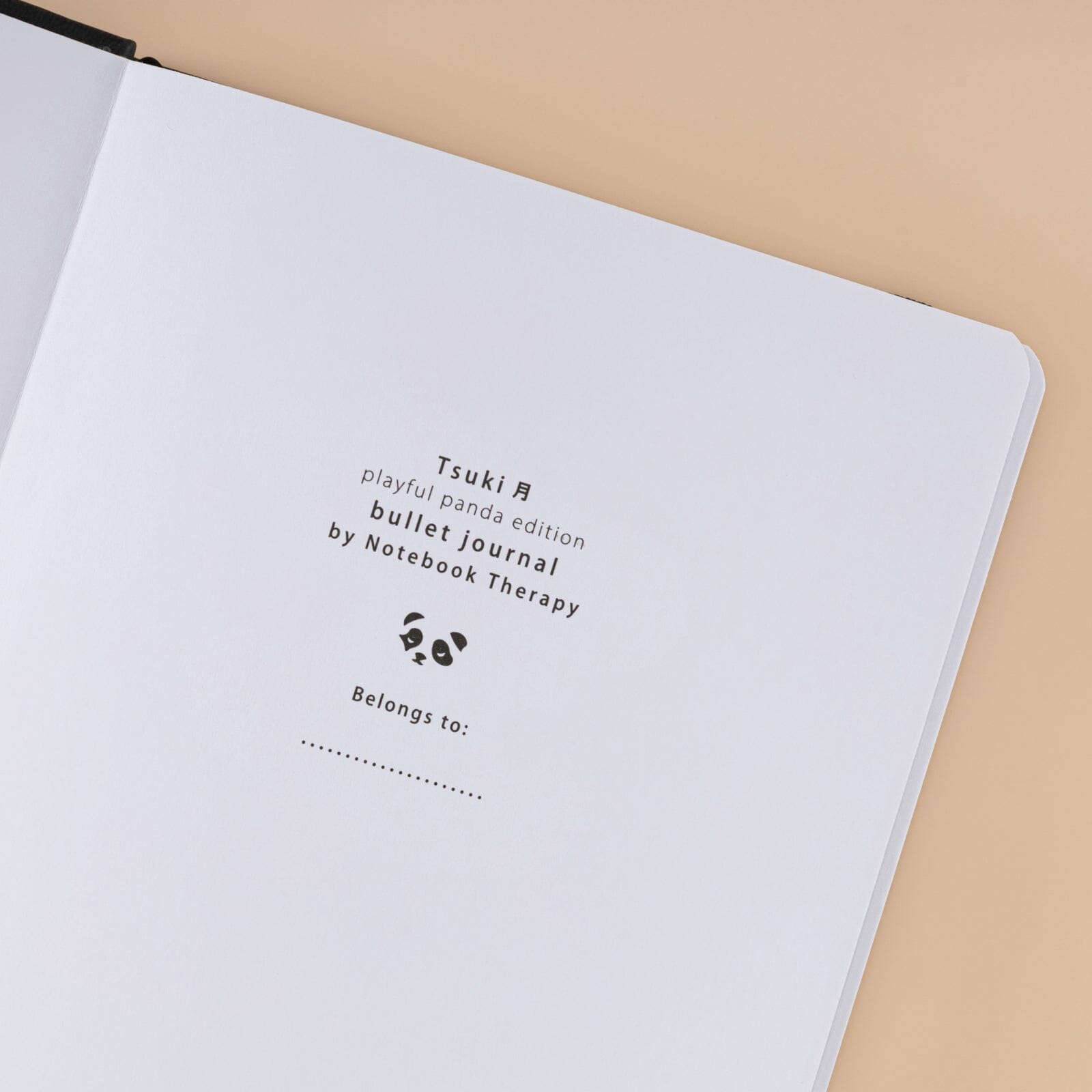 Tsuki 'Playful Panda' Limited Edition A5 Bullet Journal ☾