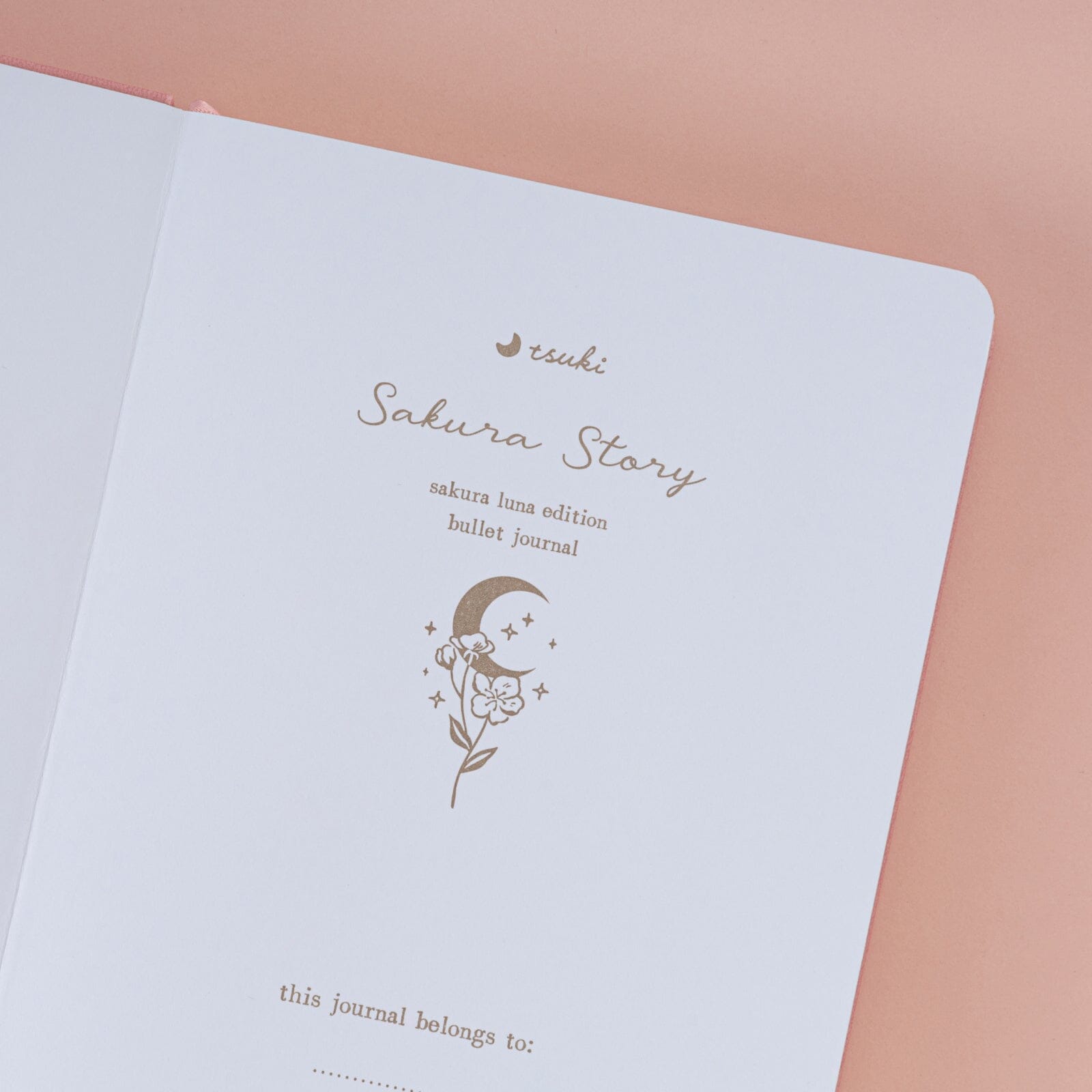 Tsuki 'Sakura Luna' Limited Edition Luxury Bullet Journal ☾