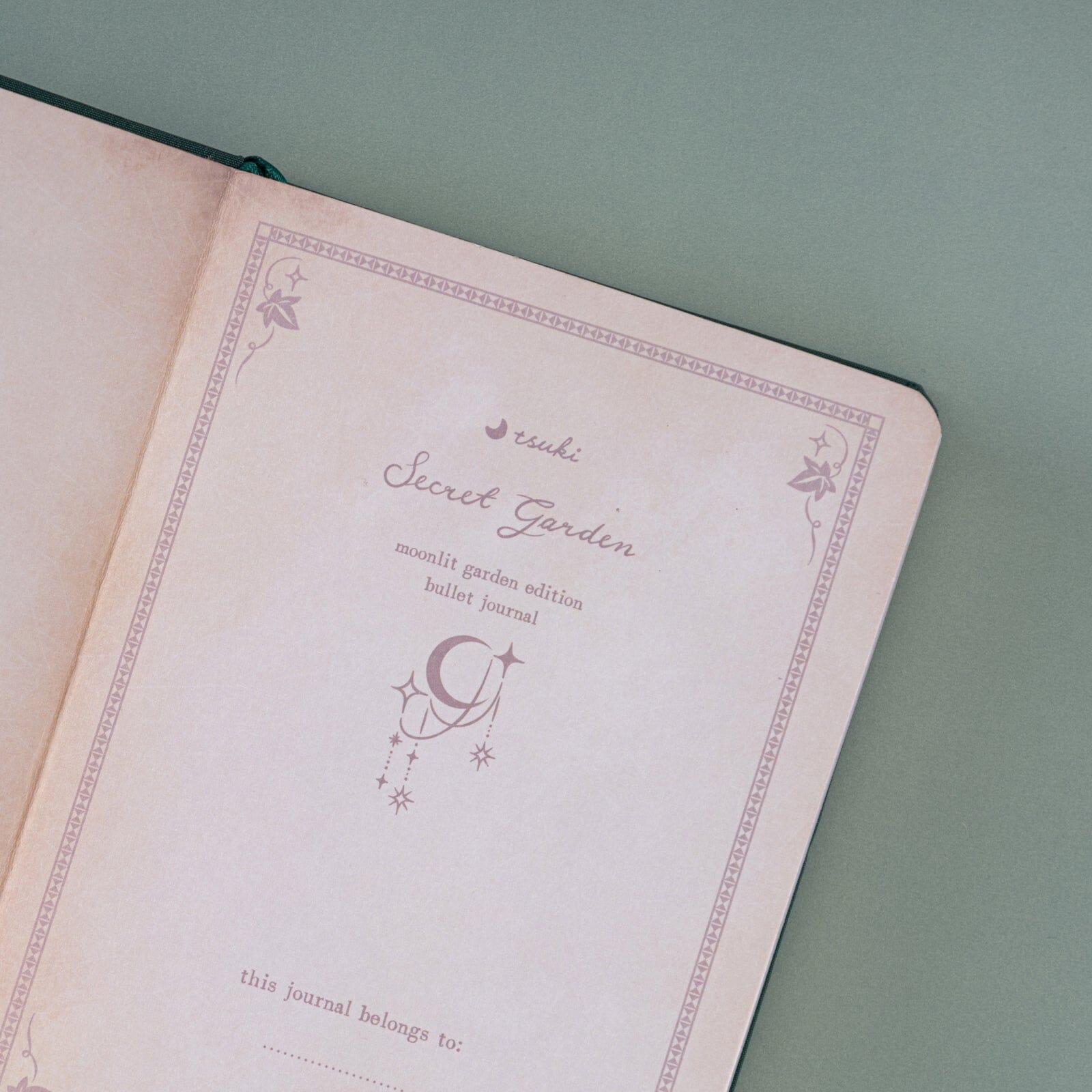 Tsuki 'Moonlit Garden' A6 Travel Notebook ☾