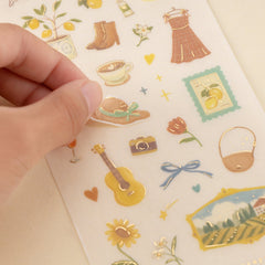 Tsuki 'Summer in Italy' Sticker Set ☾