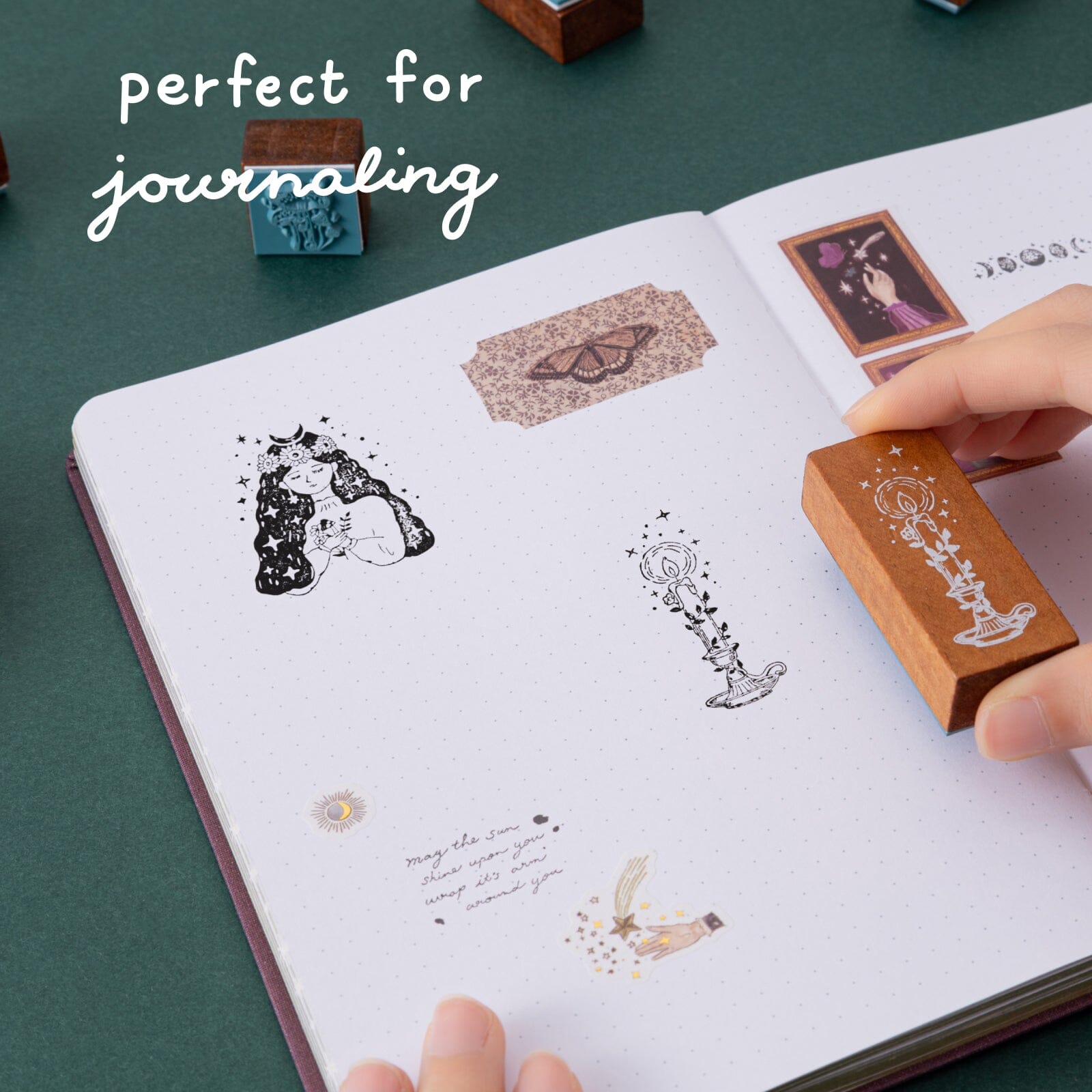Tsuki 'Midsummer Night's Dream' Bullet Journal Stamp Set ☾